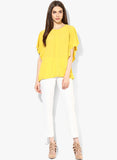 Mango Ruffled Sleeve Blouse--T-Shirt-Mango-Demo Store Rahul Khare - 2