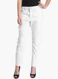 Only White Mid Rise Skinny Jeans--Jeans-Only-Demo Store Rahul Khare - 1