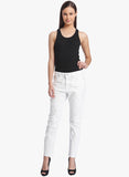 Only White Mid Rise Skinny Jeans--Jeans-Only-Demo Store Rahul Khare - 2