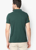 Green Slim Fit Polo T Shirt-Large / Green-T-Shirt-U.S. Polo Assn.-Demo Store Rahul Khare - 3